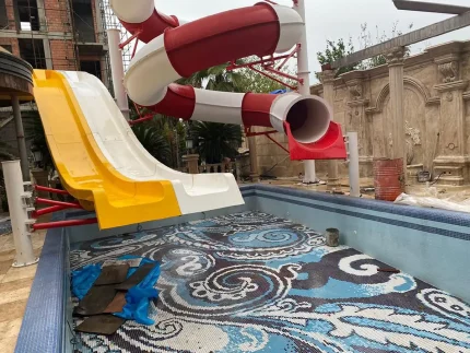ساخت سرسره آبی خانگی